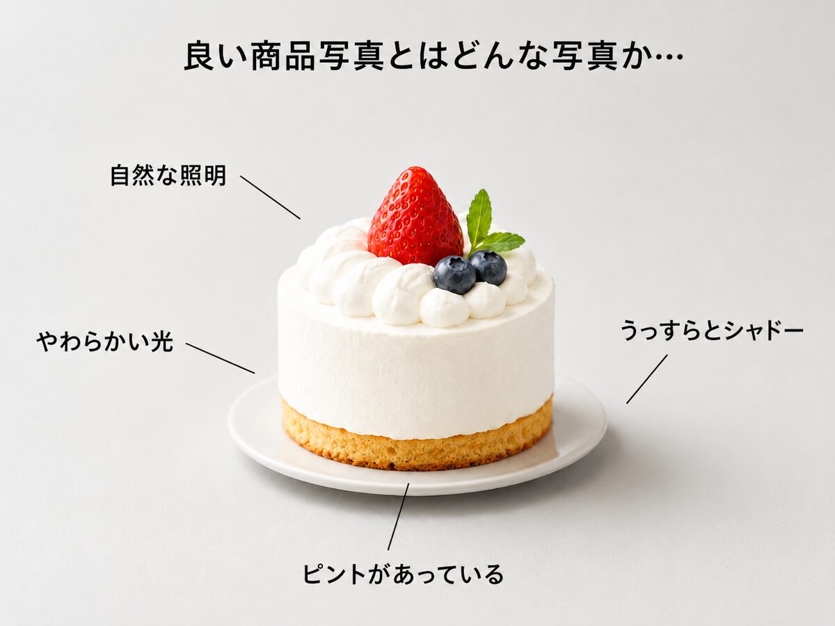 良い商品写真とはどんな写真か
